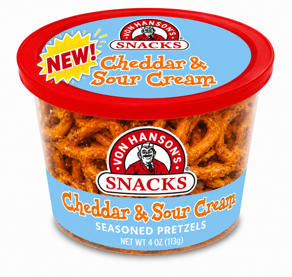 🆕 Cheddar & Sour Cream Pretzels