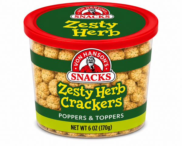 🆕 Zesty Herb Poppers & Toppers