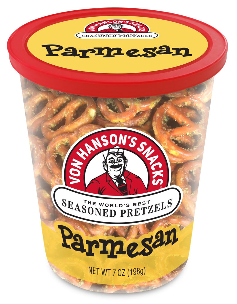 Parmesan Pretzels – Von Hanson's Snacks